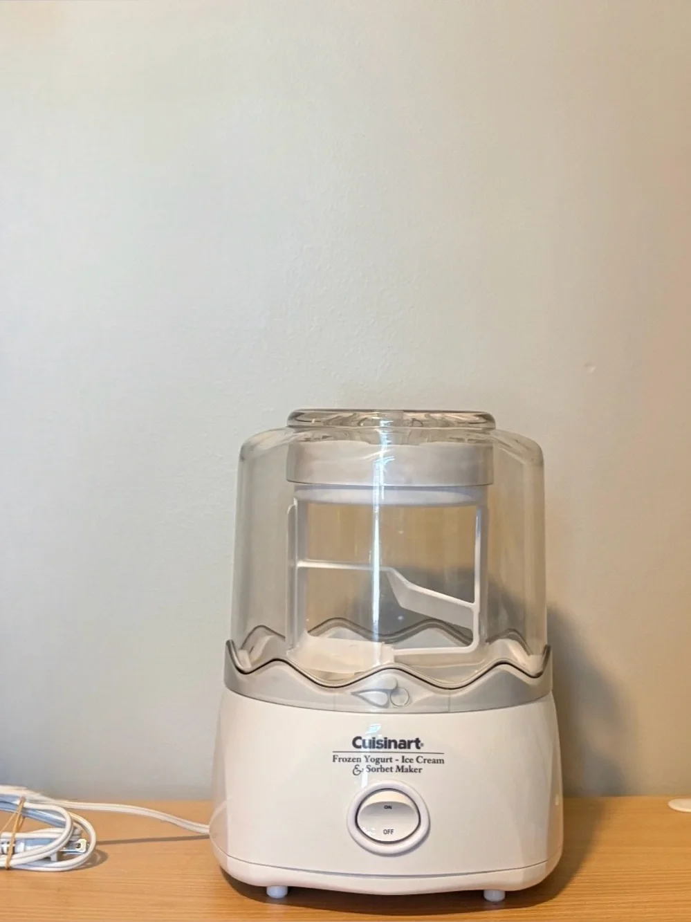 Cuisinart Frozen Yogurt / Ice Cream & Sorbet Maker Tested For Parts